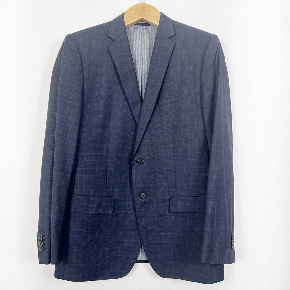 Banana Republic‎ Men’s Classic Navy Blue Wool Blazer Sport Coat Size 42